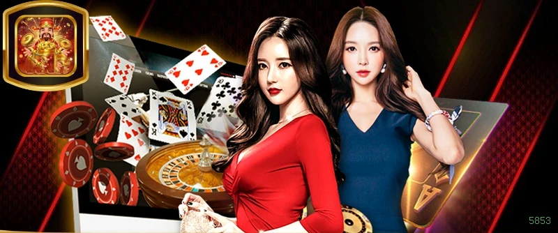Imagem promocional do login da 5853